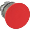 Springer Controls Co ABB Non-Illuminated Mushroom Head PB Metal Bezel, 22mm, Red, P9M-ER4RN P9M-ER4RN